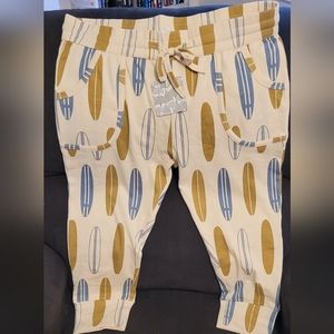 NWT Kate Quinn Skinny Crop Joggerd